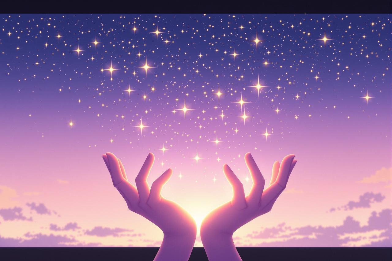 Al漫剧黄 - 星星落在手心里 Al漫剧黄 - 星星落在手心里,治愈奇幻治愈动漫短剧