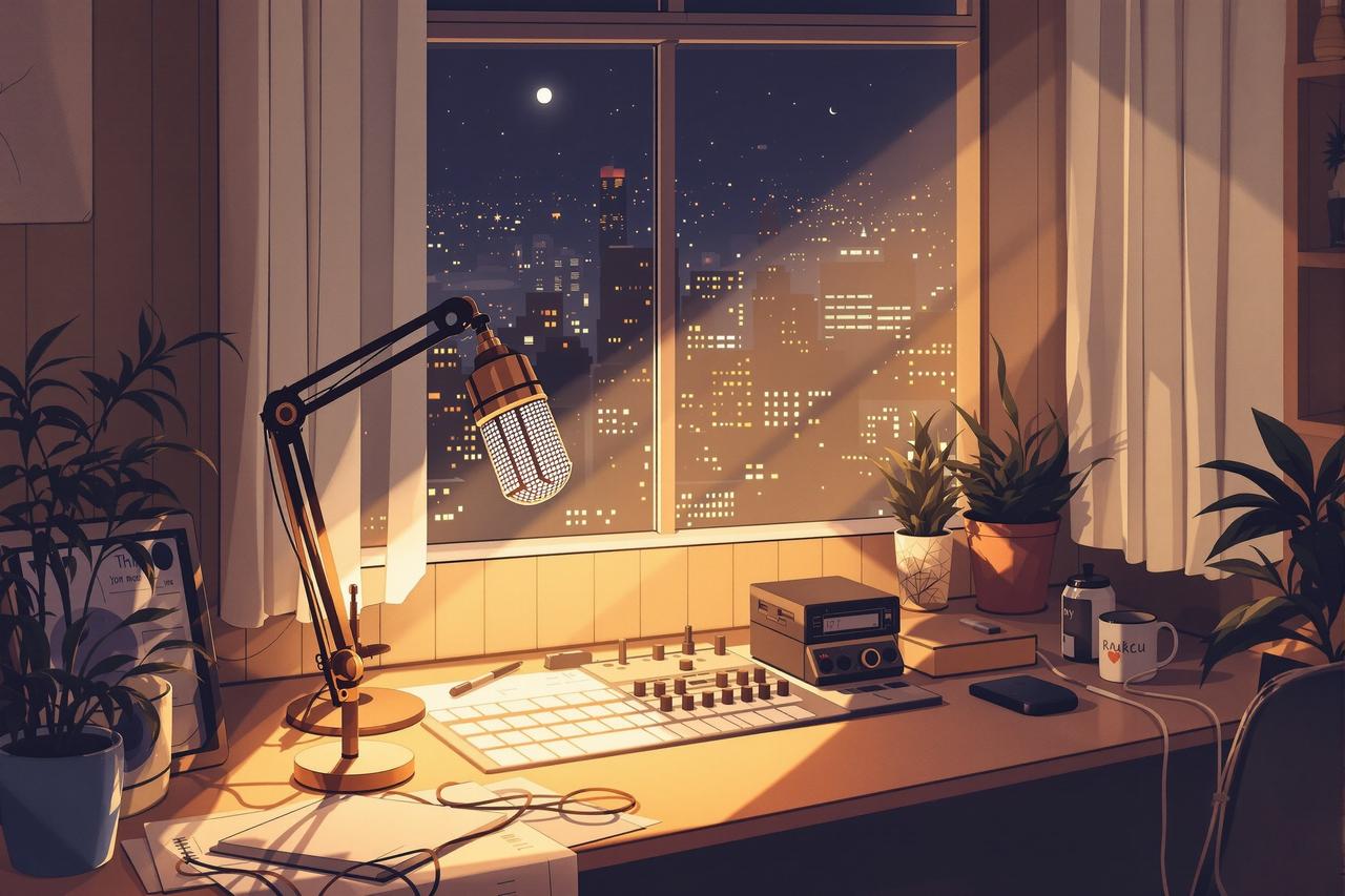 Al漫剧黄 - 深夜电台 Al漫剧黄 - 深夜电台,暖心陪伴治愈动漫短剧